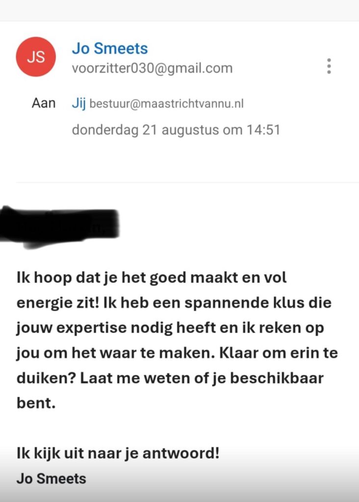Opgelet: nepaccount & nep e-mail!